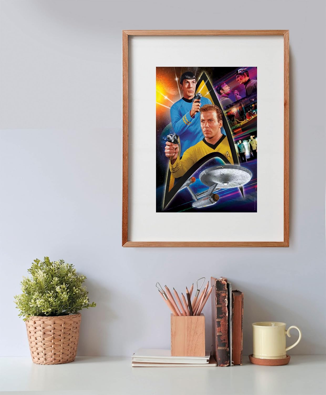 Detalle 2 de Clementoni Star Trek - Film Culte, Puzzle de Collection 500 pièces, Format Portrait