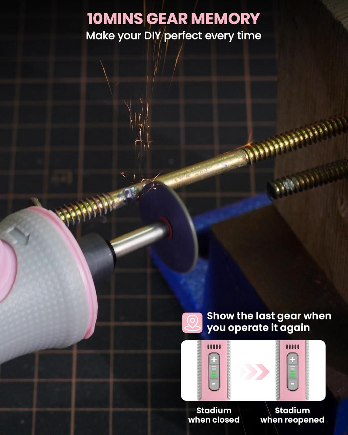 Thumbnail 2 de Schtumpa Rotary Tool 8V 2.0Ah