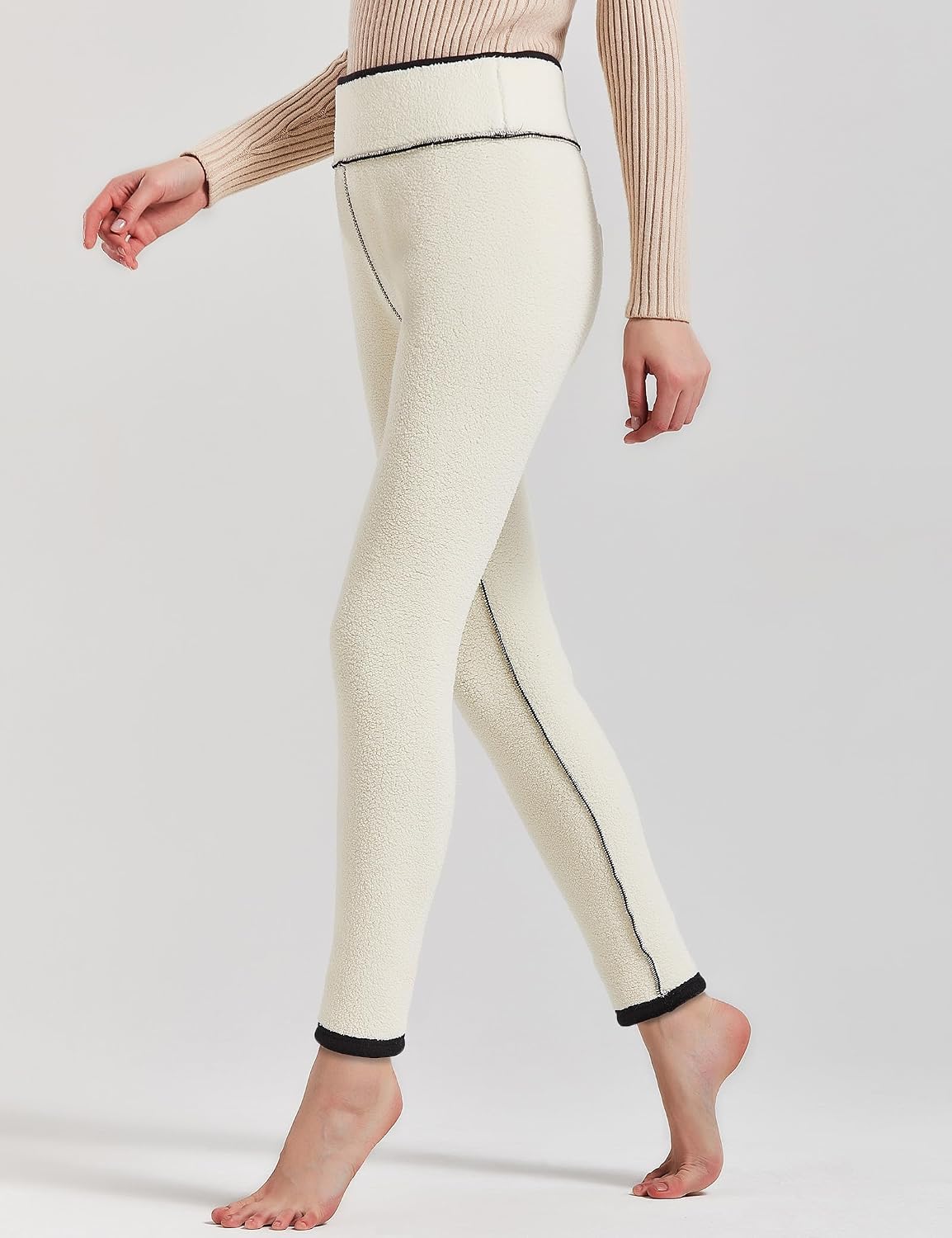 Thumbnail 2 de JK SUE JONES Thermal Fleece Leggings High Waist