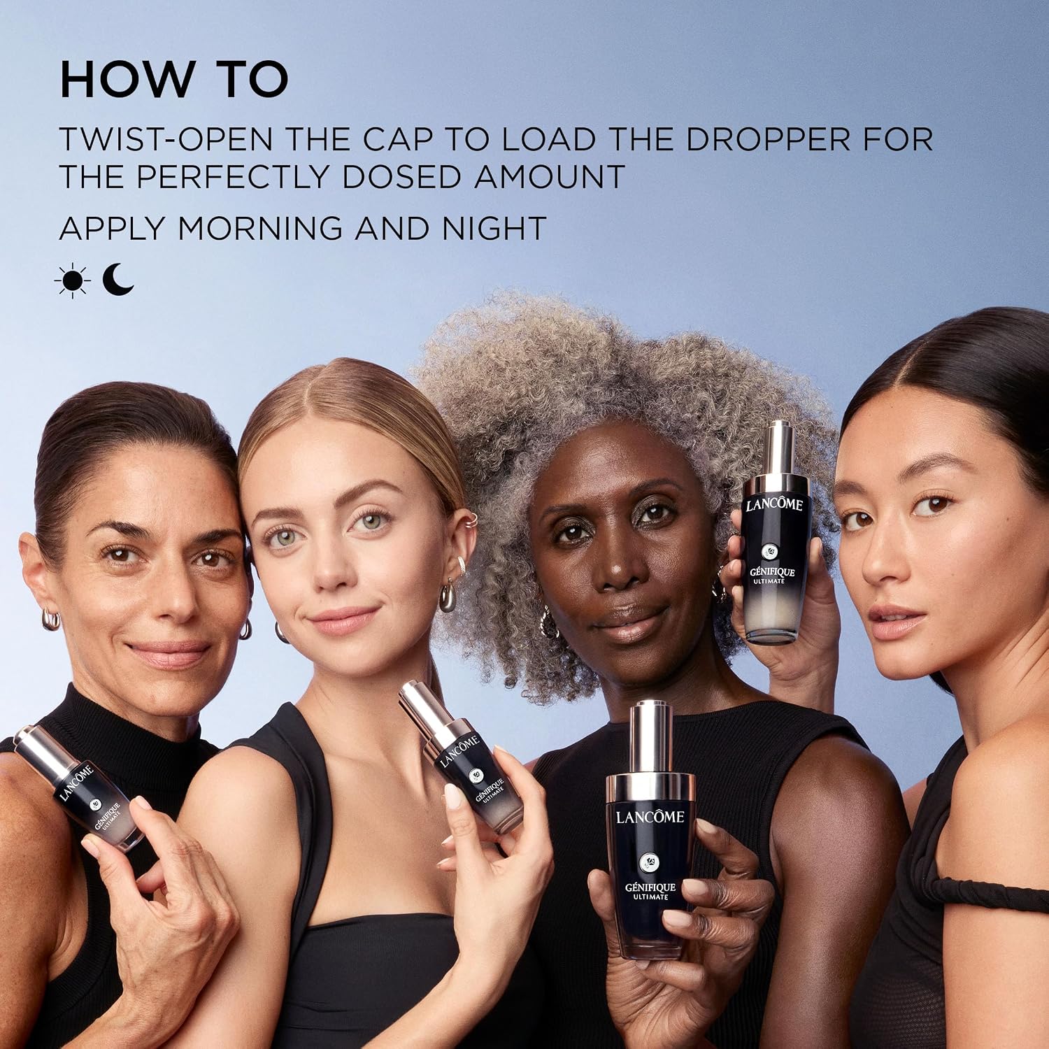 Detalle de Lancôme Génifique Ultimate Recovery Serum, Refillable Hydrating Face Serum