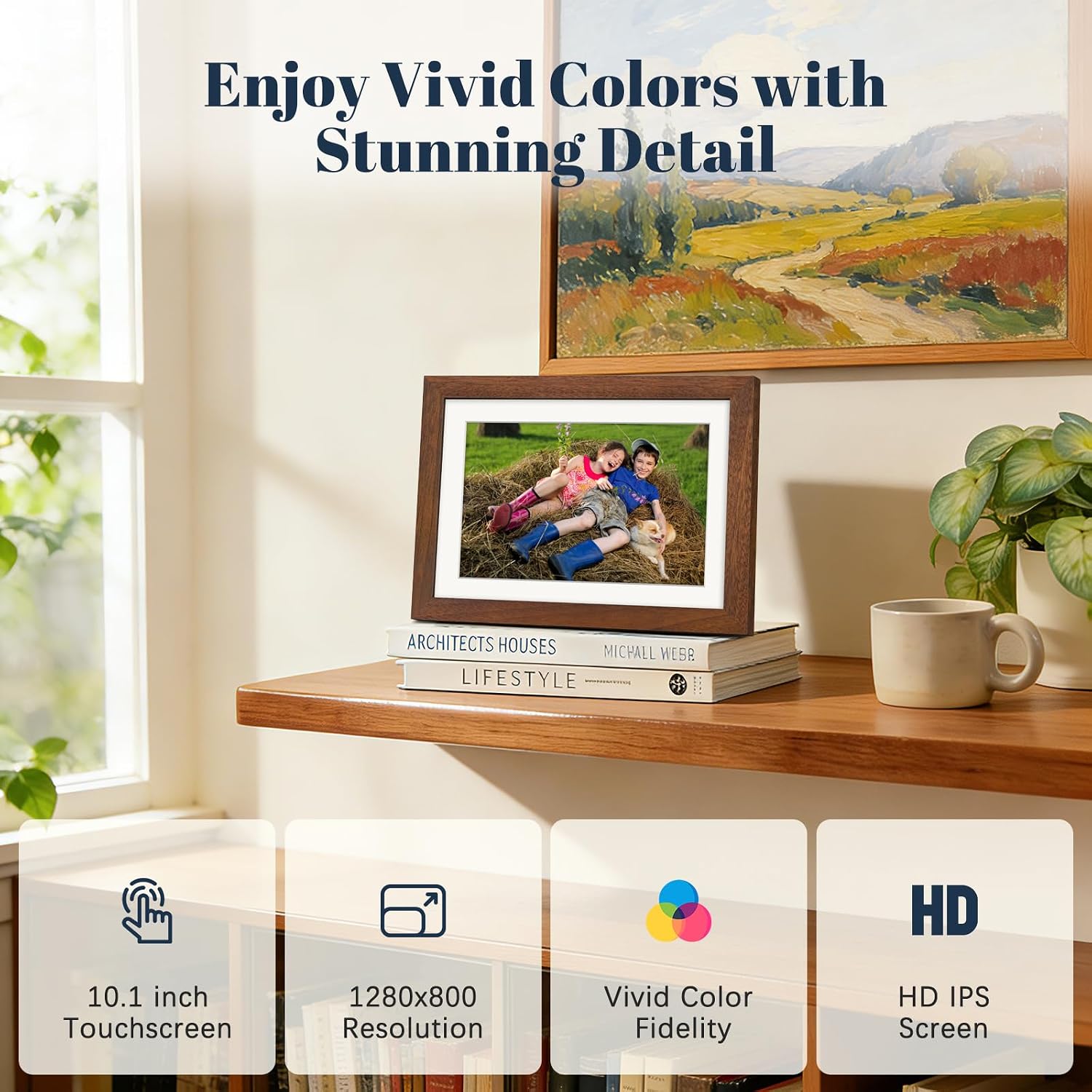 Thumbnail 2 de Frameo Digital Photo Frame 10.1 Inch