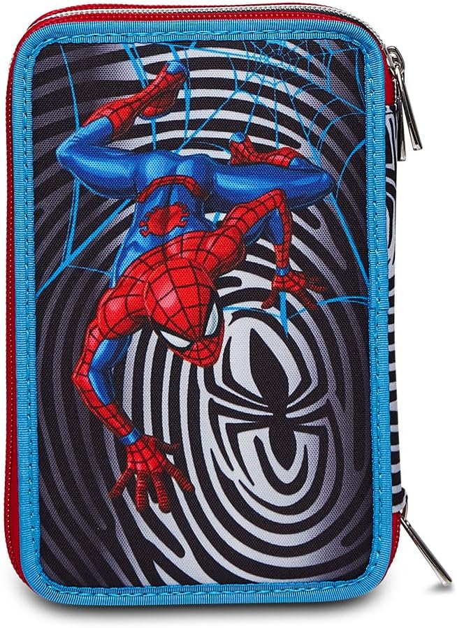 Detalle 2 de Seven Trousse 3 Zip Spider-Man The Greatest Heroe – Multicolore, avec crayons et feutres