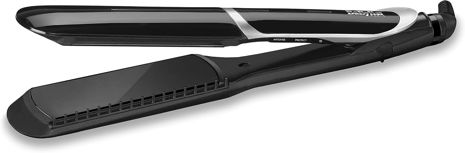 Detalle de BaByliss ST397E Smooth Pro brede stijltang met 35mm-platen