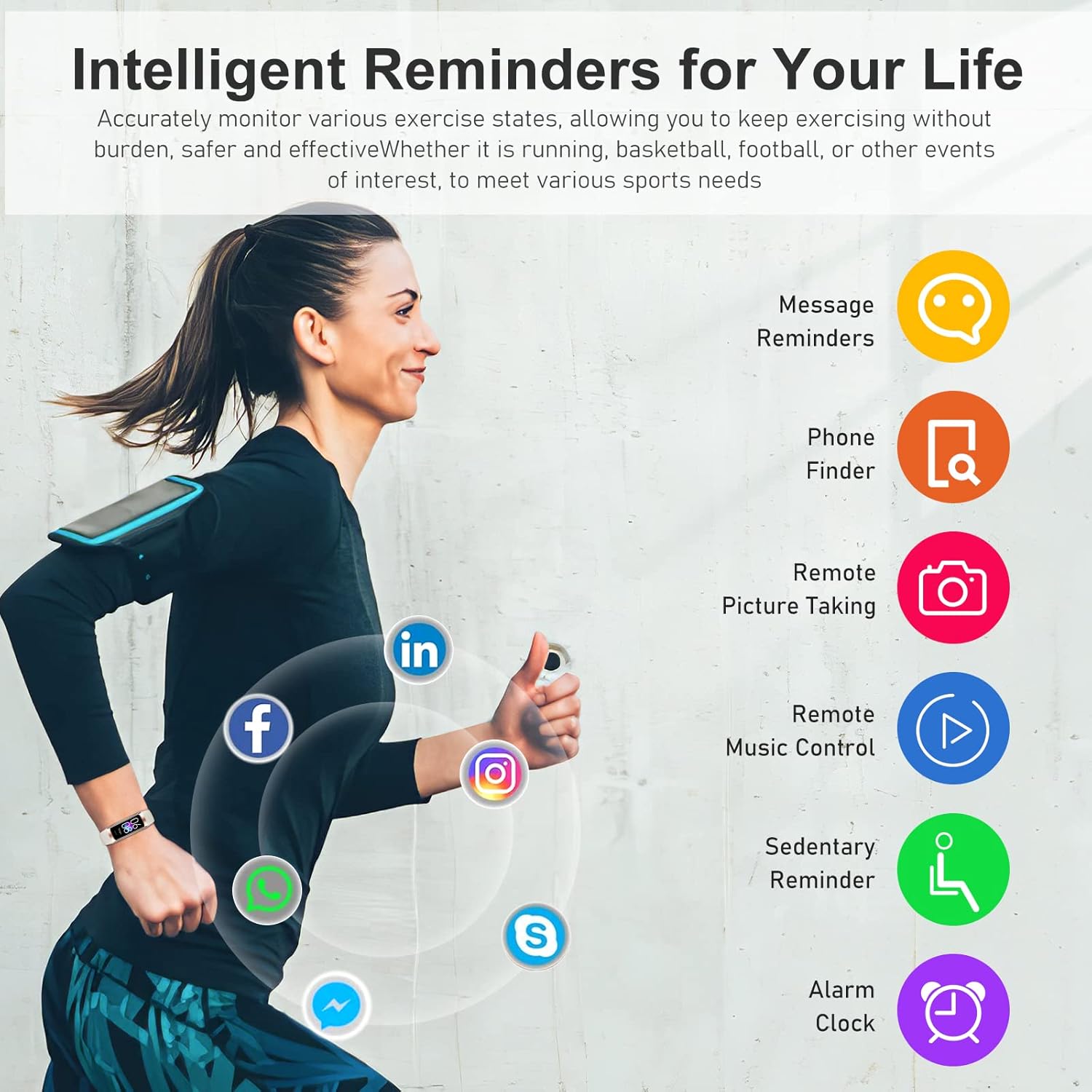 Thumbnail 1 de Spurkey Fitness Tracker with 24/7 Heart Rate