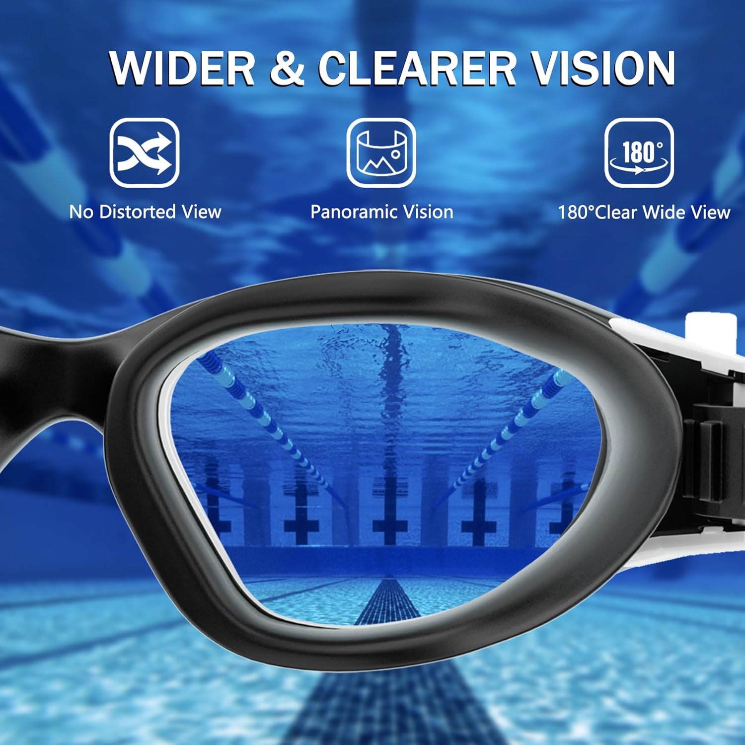 Thumbnail 3 de Fulllove Swimming Goggles 10x Anti‑Fog