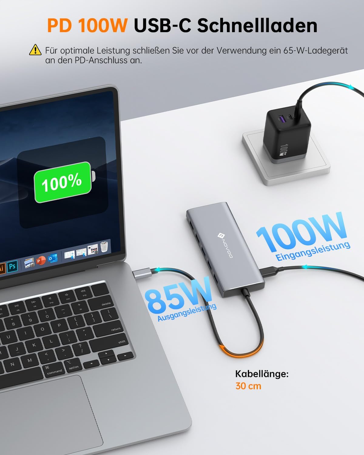Thumbnail 4 de NOVOO USB C Docking Station 13-in-1