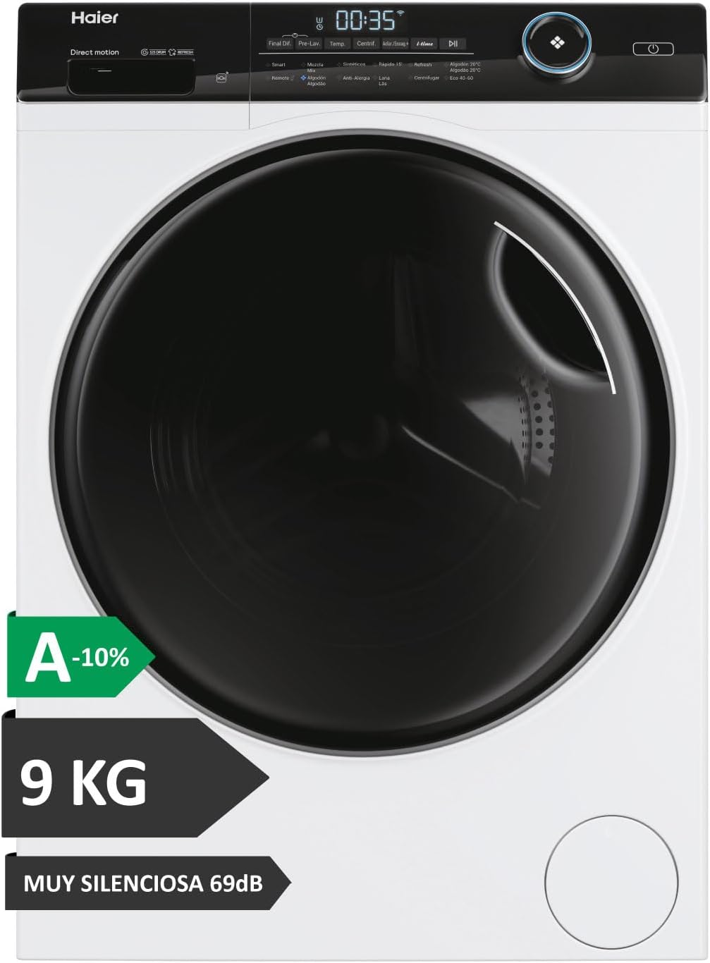 Detalle de Haier I-Pro Series 5 HW90-B14959EU1IB 9KG