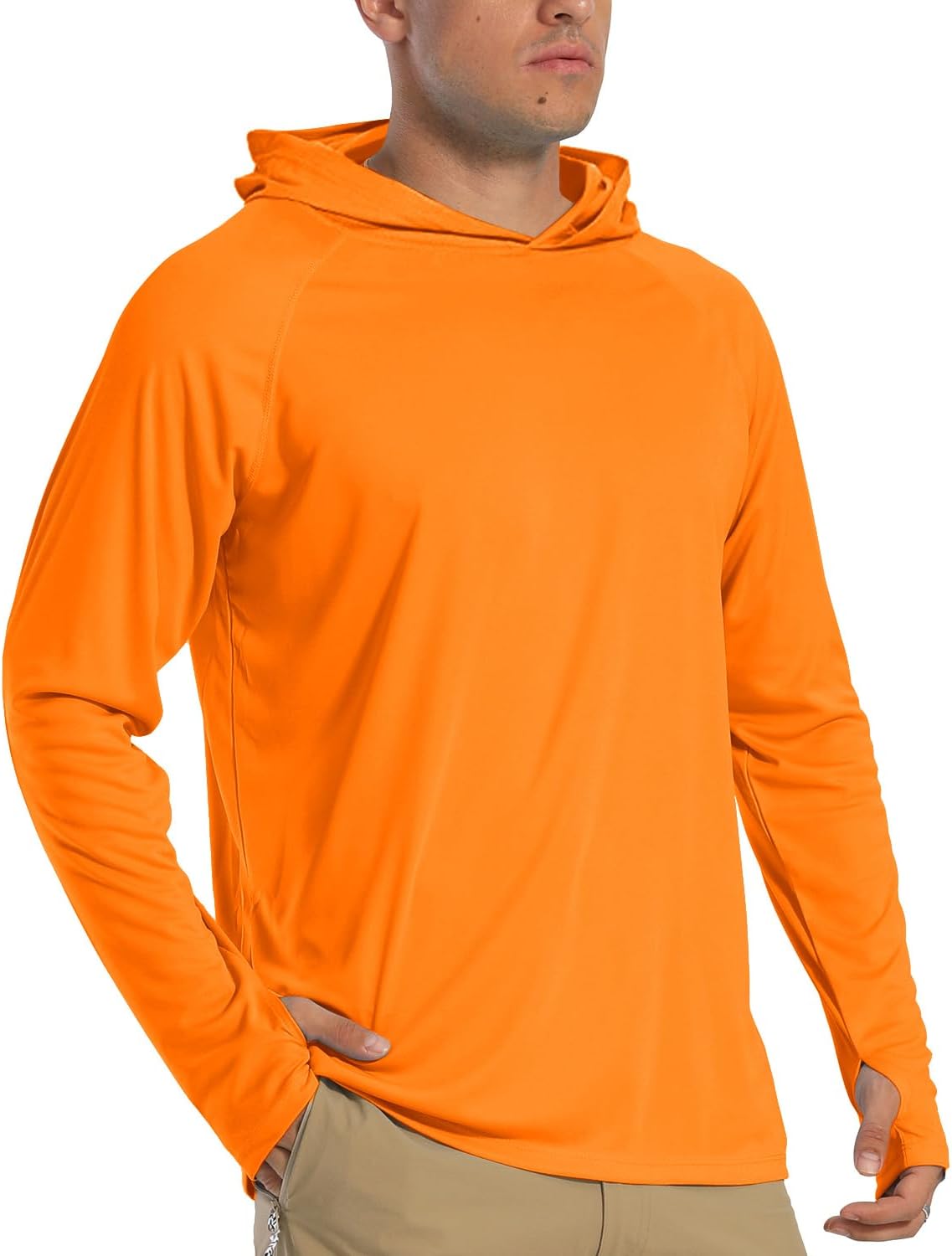 Detalle de TACVASEN UPF 50+ Sun Hoodie Long Sleeve