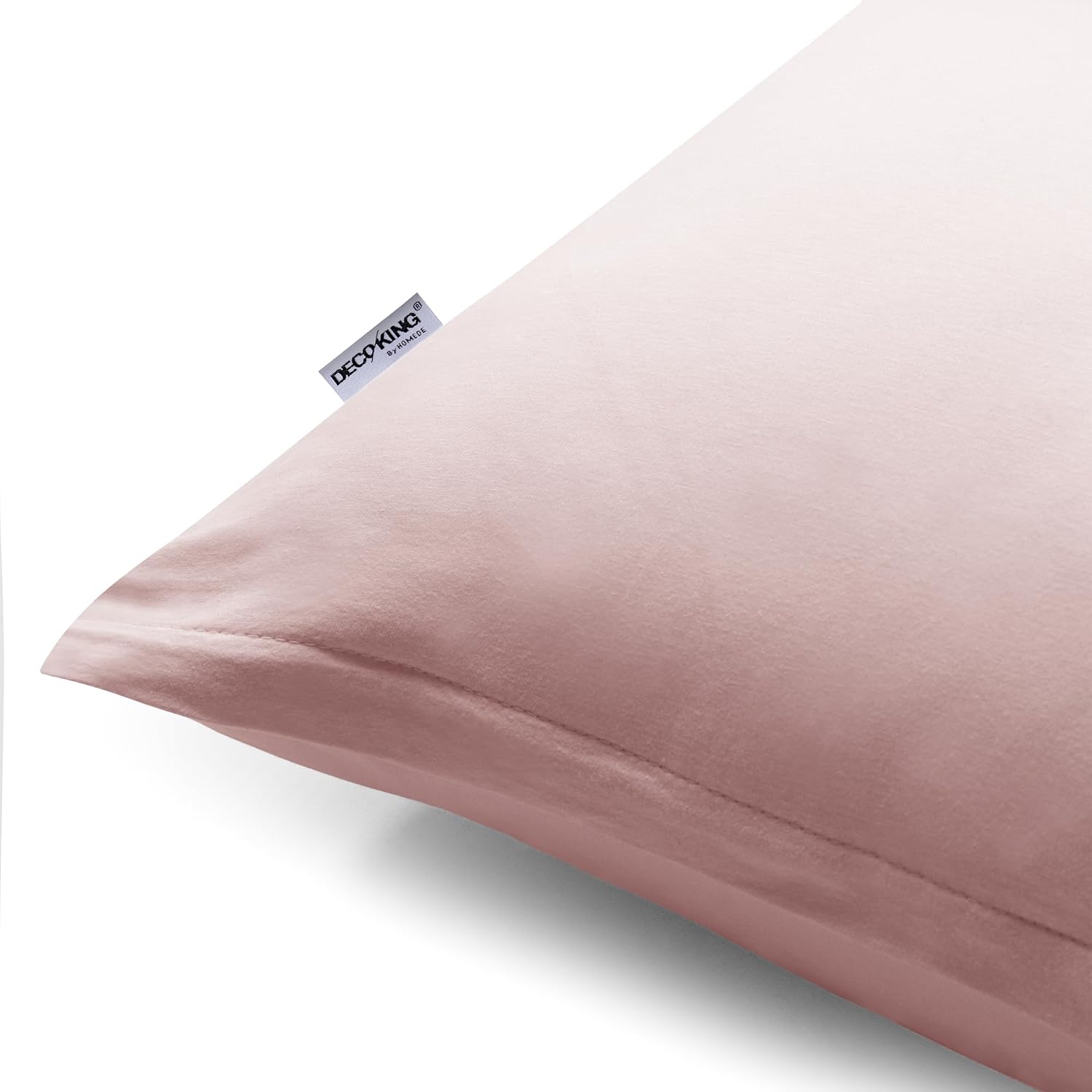 Detalle 2 de DecoKing Taies d'oreiller 40 x 120 cm 2 unités en jersey coton lilas