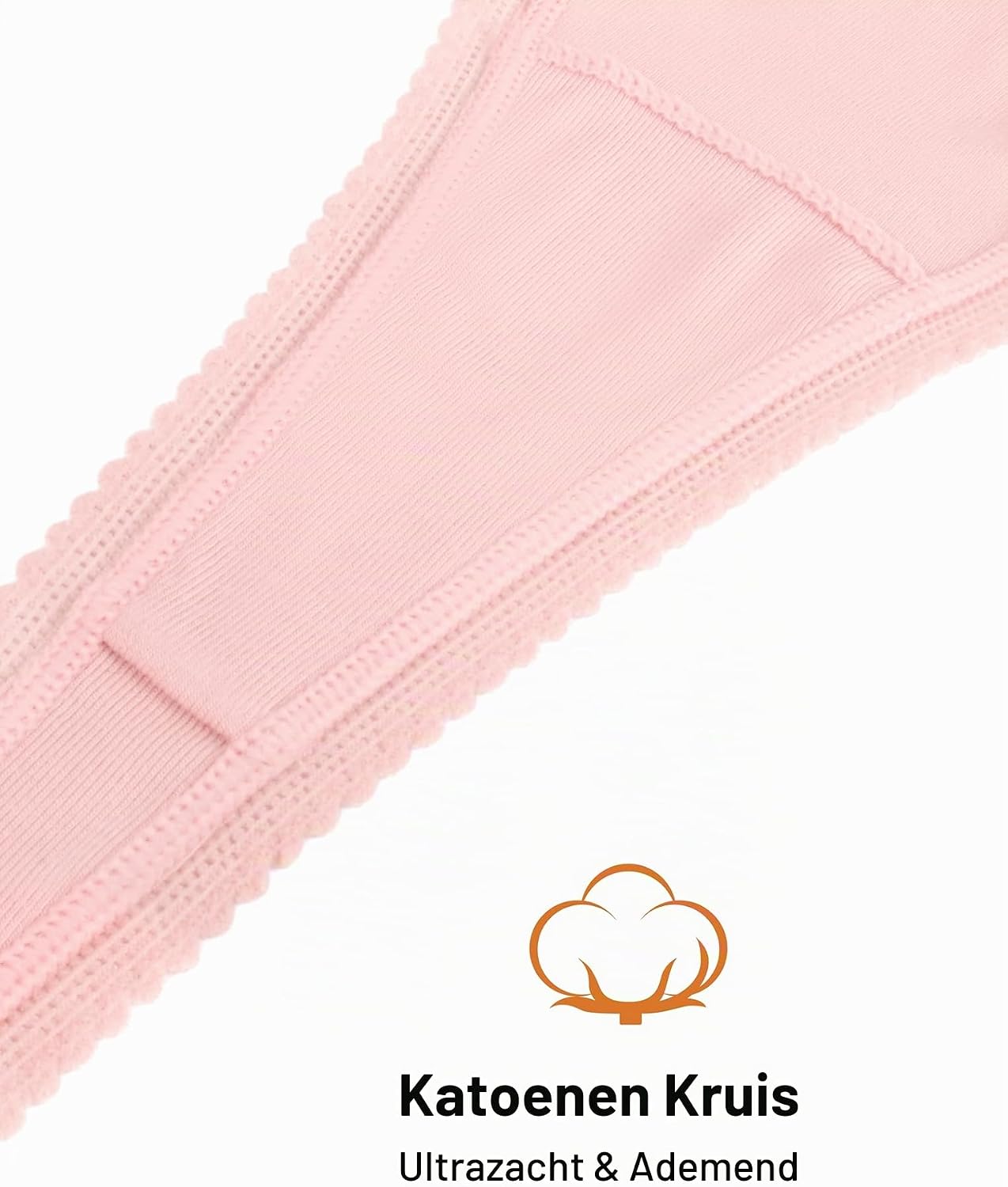 Detalle de VOENXE 5-pack kanten damesstrings, naadloos en discreet onder kleding