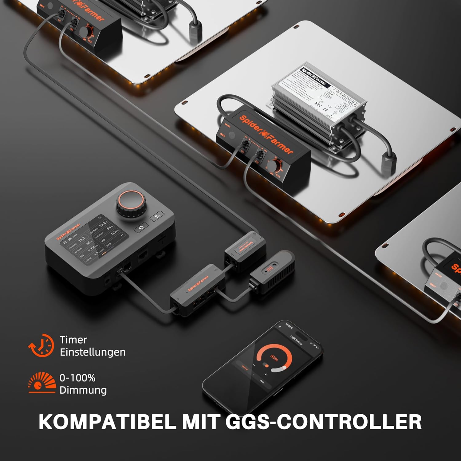 Thumbnail 4 de Spider Farmer SF1000D 100 W LED Grow Lampe