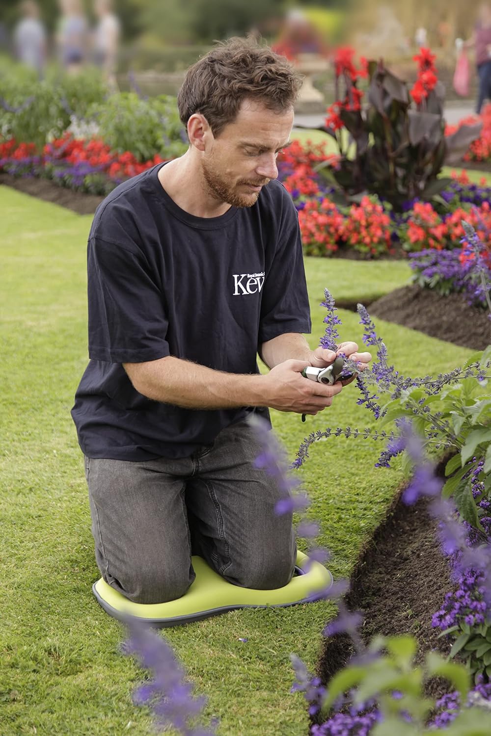 Thumbnail 3 de Spear & Jackson KNEELER382KEW Kew Gardens Collection 5 Layer Garden Kneeling Pad, Light Green