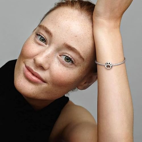 Detalle 2 de PANDORA Passions Ciondolo in argento Sterling con zampa traforata – charm per bracciali Pandora Moments