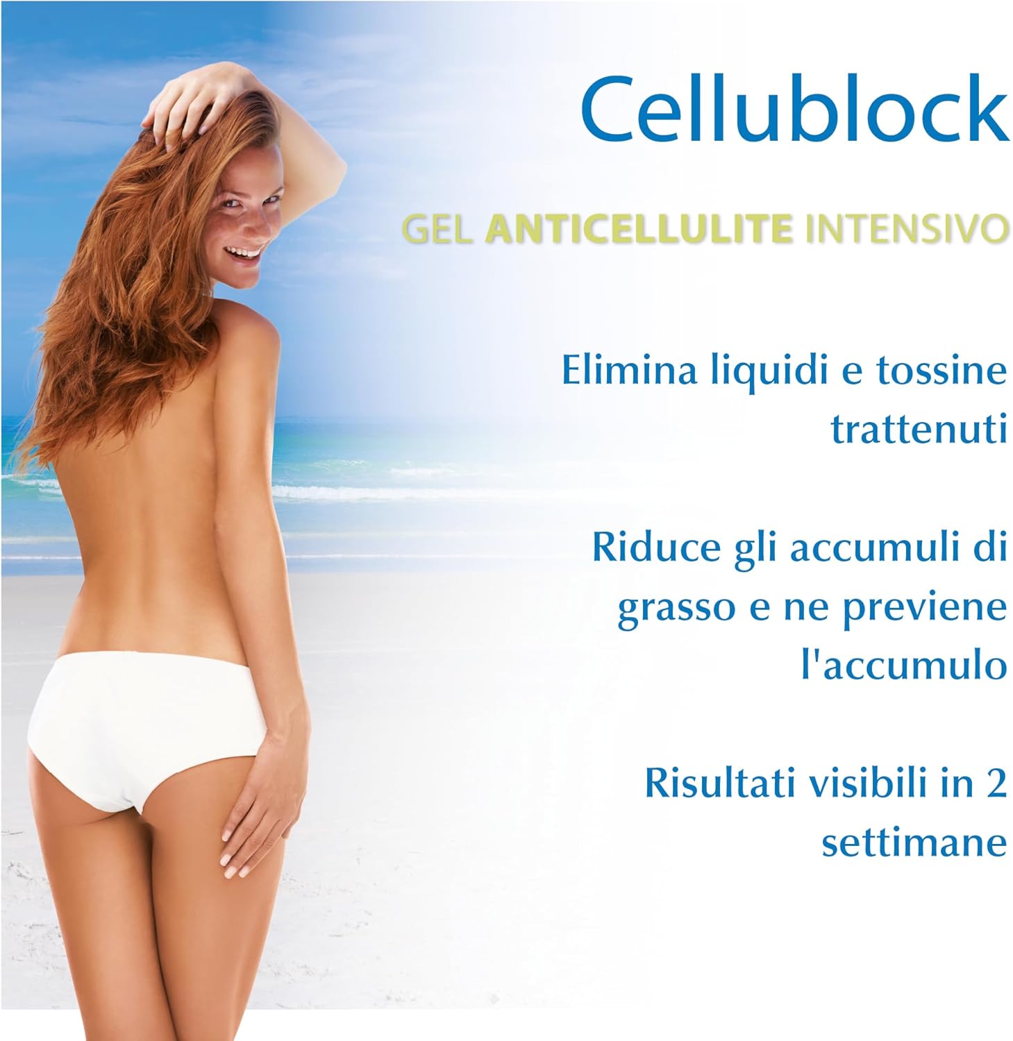 Thumbnail 1 de Yacel Cellublock - Crema anticellulite potente con effetto drenante, 200 ml