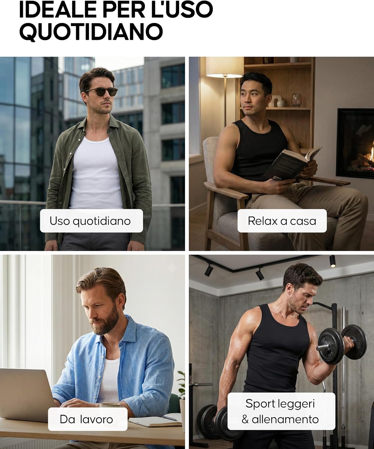 Thumbnail 1 de DANISH ENDURANCE Boxer Uomo in bambù Ultra Morbido: comfort traspirante per tutto il giorno