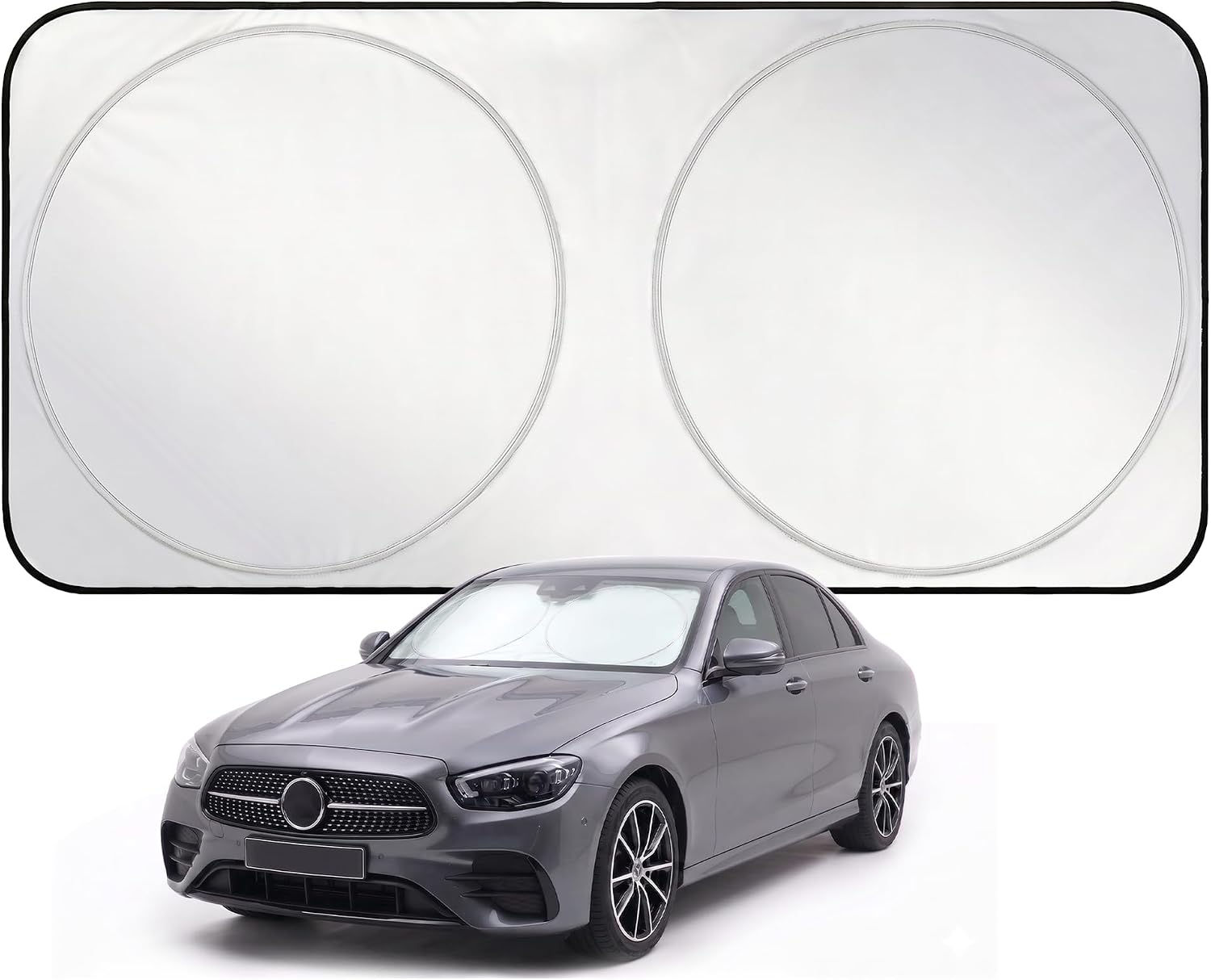 Thumbnail 6 de EzyShade Windshield Sun Shade Standard 2‑Piece