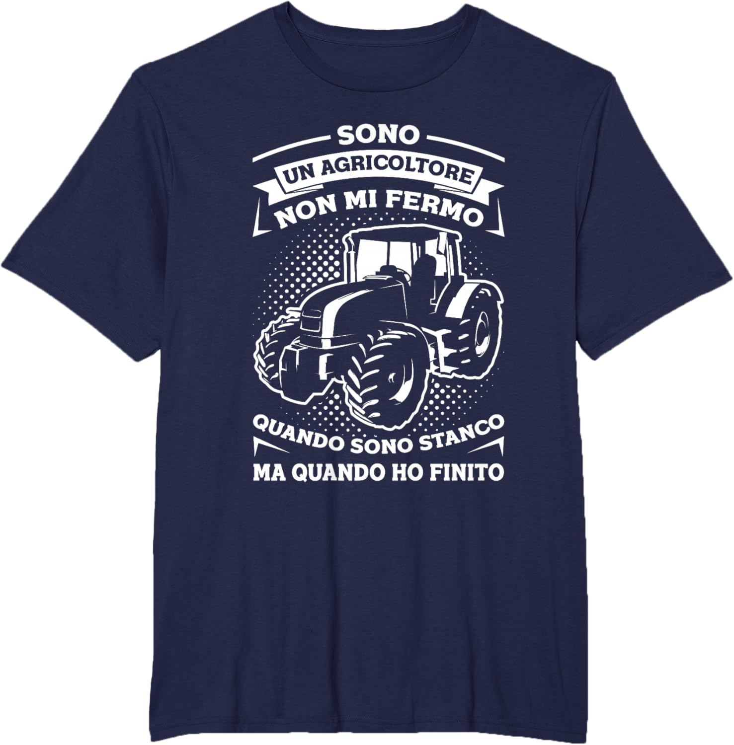 Detalle de Lavoro Duro Trattore Amore Sono un Agricoltore — Maglietta