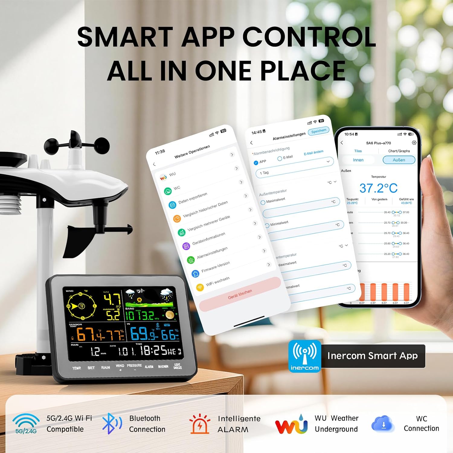 Thumbnail 6 de Sainlogic Weather Station 12-in-1
