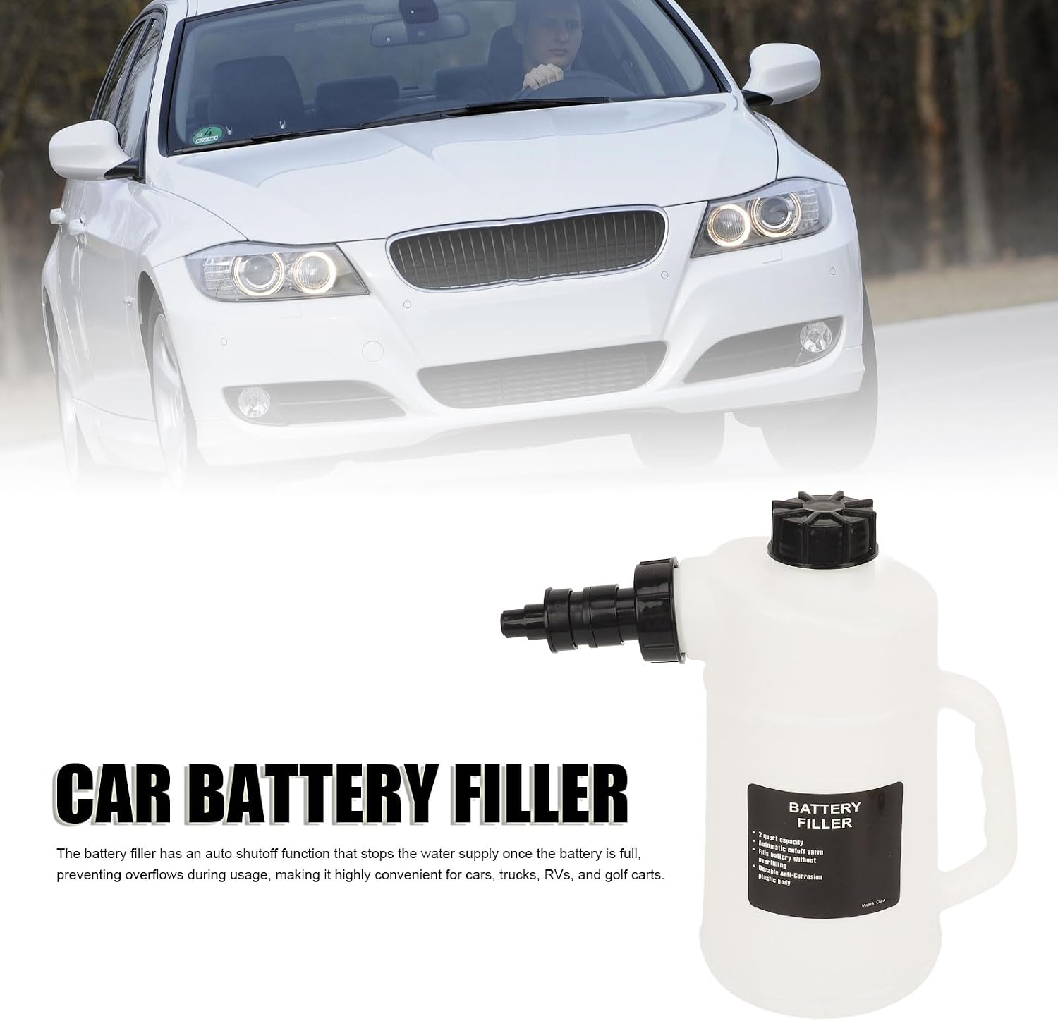 Detalle de KIMISS Battery Filler, 2-litre