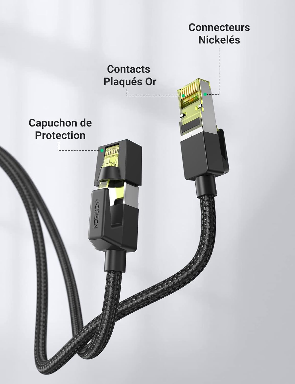 Thumbnail 5 de UGREEN Cat 7 3M 10Gbps Câble Ethernet