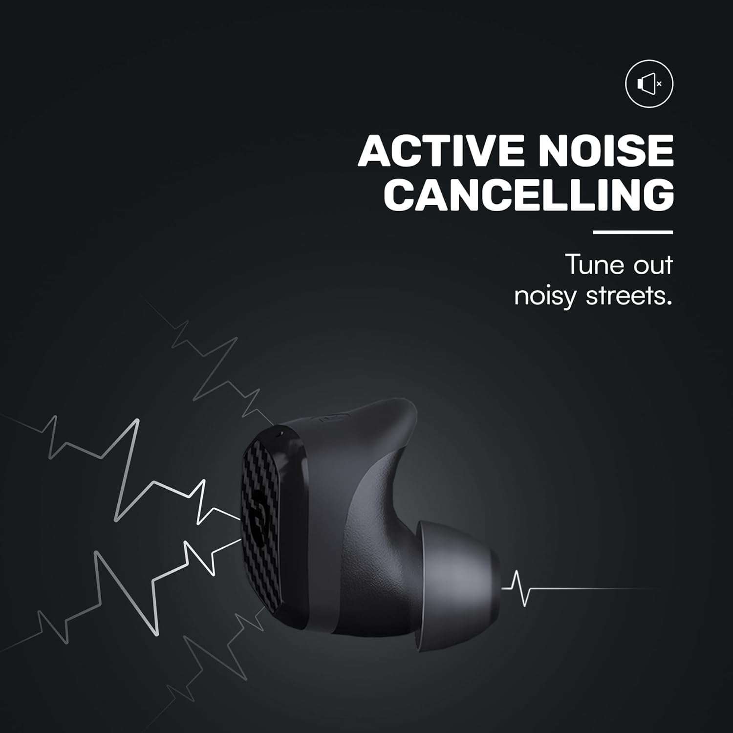Detalle de Raycon Impact Earbuds: Military-Grade Rugged ANC Wireless Earbuds