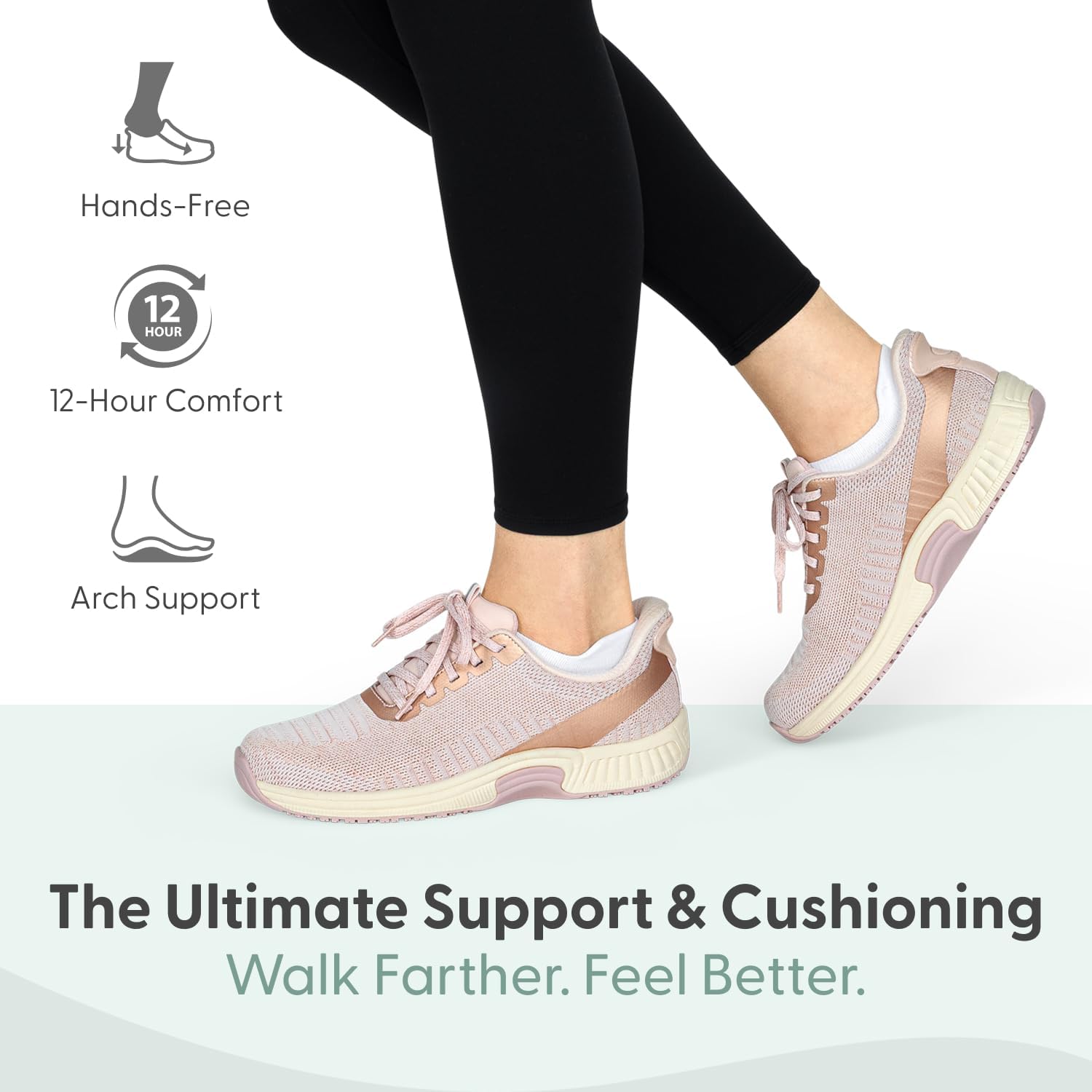 Thumbnail 1 de Orthofeet Damen Orthopädischer Kita Hands-Free Slip-in Sneaker