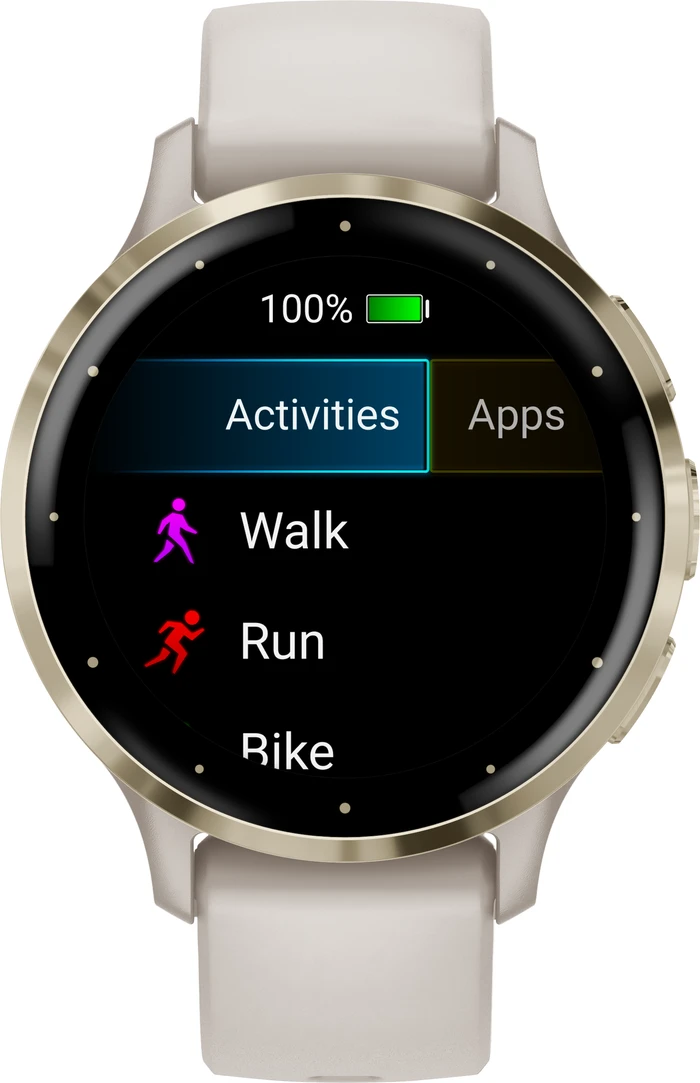 Thumbnail 3 de Garmin Venu 3S Gold/Weiß