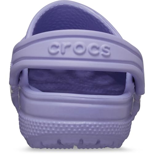 Detalle de Crocs Classic Clog T Mystic Purple (19/20 EU) – Zuecos unisex para niños con talón pivotante