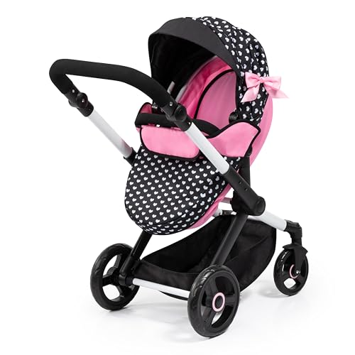 Detalle 2 de Bayer Design 17060AB Cochecito de muñeca XEO convertible, regulable 🎎