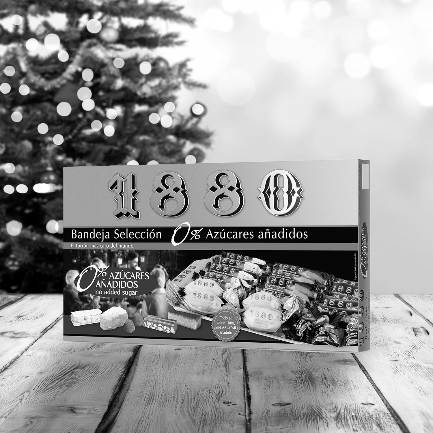 Thumbnail 5 de 1880 Auswahl-Tablett 0% Zuckerzusatz (400 g) – servierfertige Turrón-Auswahl