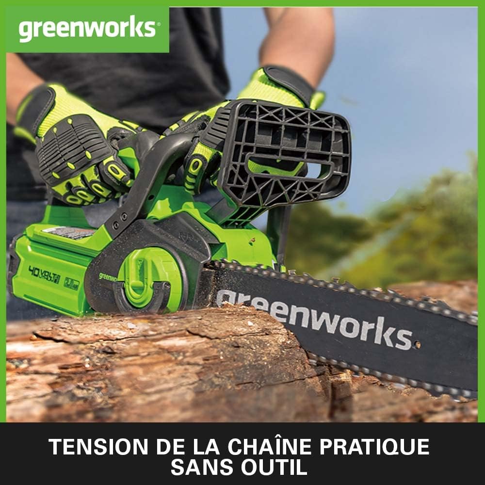Detalle 2 de Greenworks G40CS30II Tronçonneuse 30 cm