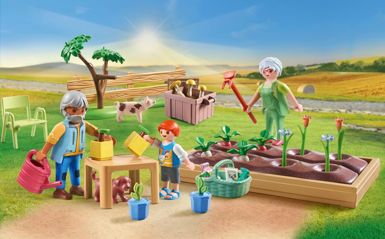Thumbnail 2 de Playmobil vegetable garden playset 71443