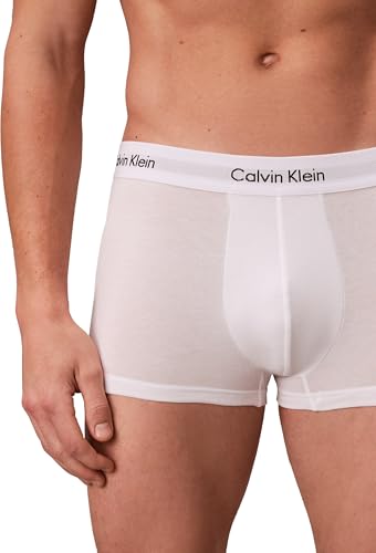 Detalle 2 de Calvin Klein Uomo Boxer a Vita Bassa (3 pezzi) - Cotone Elasticizzato Multicolore