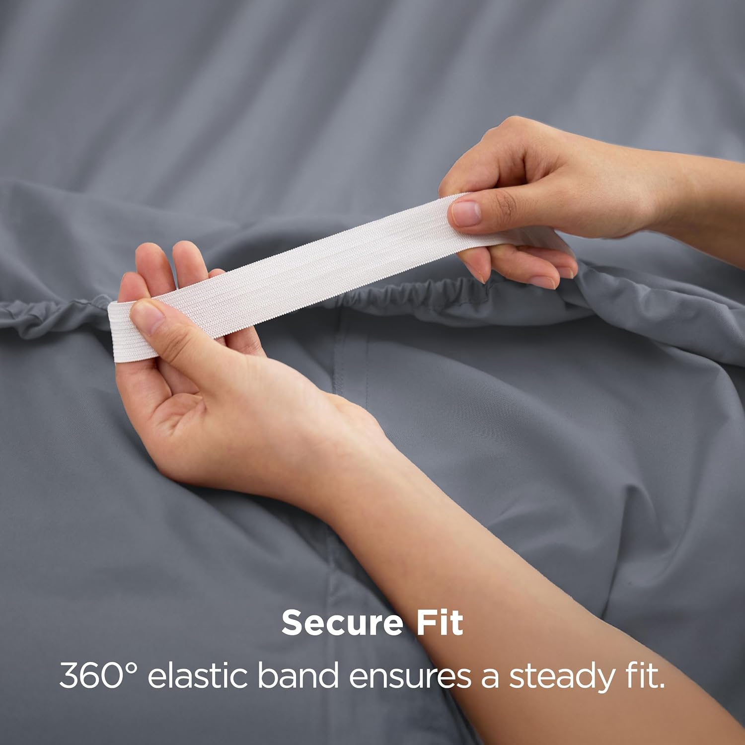 Detalle de Bedsure Fitted Sheet Queen