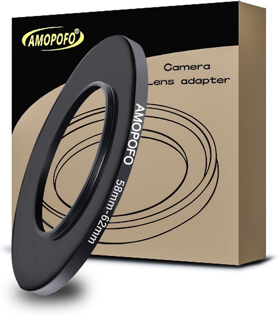 Thumbnail 6 de 58mm to 72mm Camera Filter Ring: CNC Aluminium Step‑Up Adaptor for 72mm Filters