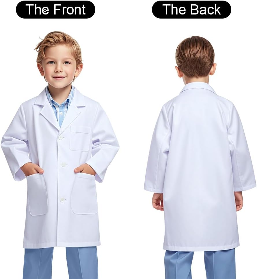 Thumbnail 2 de AUYAO Bata de Laboratorio Infantil