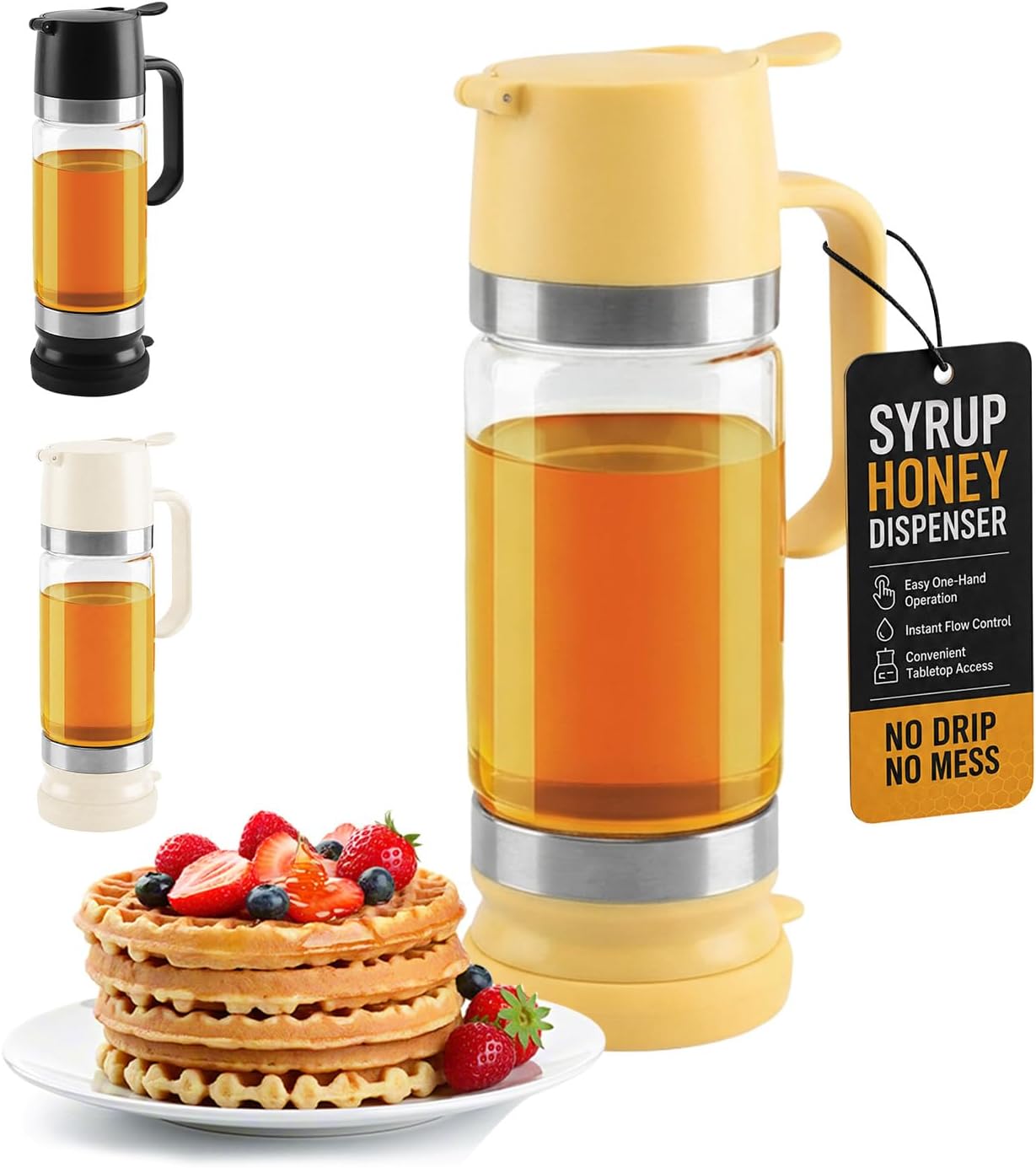 Detalle de Aelga Honey Dispenser 12 oz