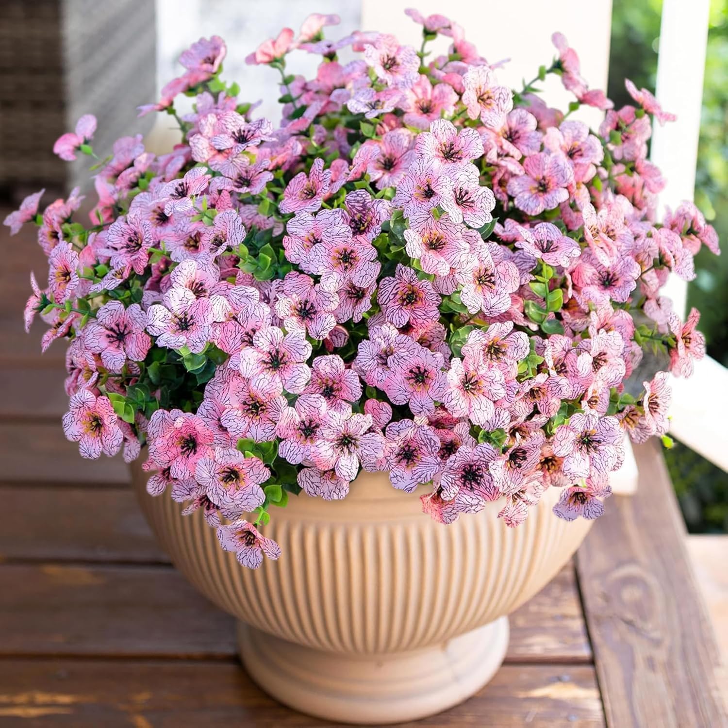Detalle de Artificial daisy flowers 12 bundles