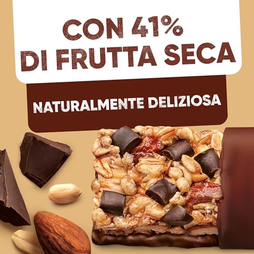 Detalle 1 de Kellogg's Barrette Mandorle e Cioccolato Display 16x32g