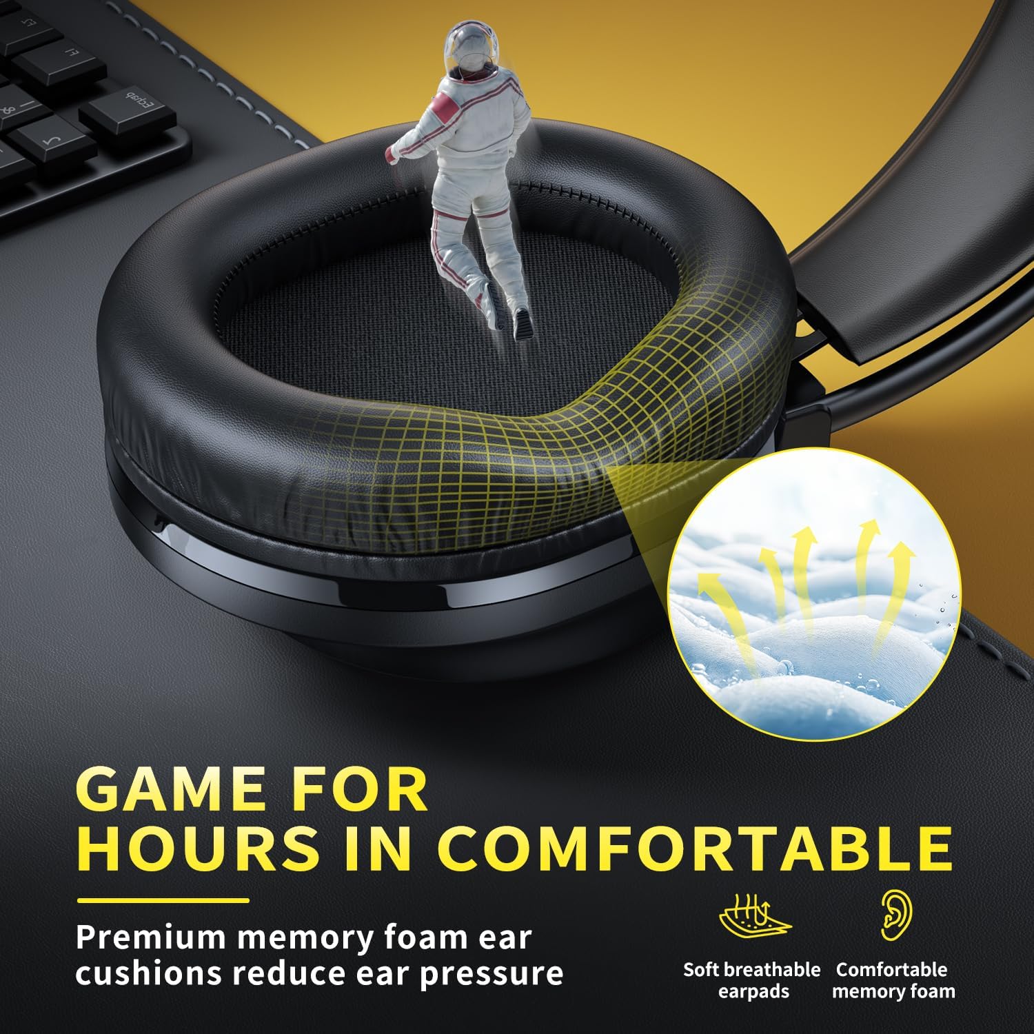 Thumbnail 5 de Tatybo Gaming Headset Wired stereo surround sound