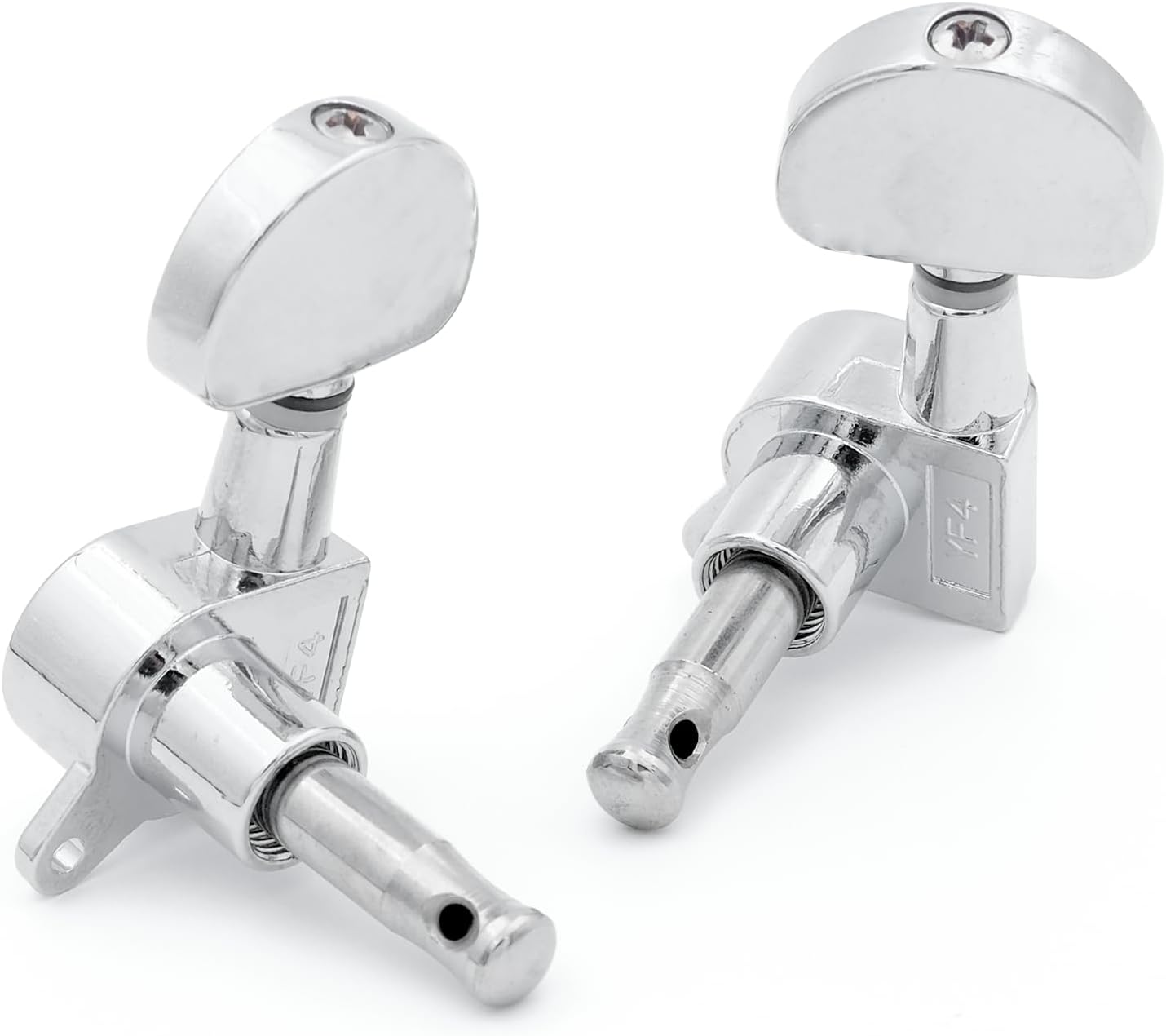 Detalle 1 de Xuxing 016 6R Guitar Tuning Pegs, Chrome Sealed 15:1, 6-Pack