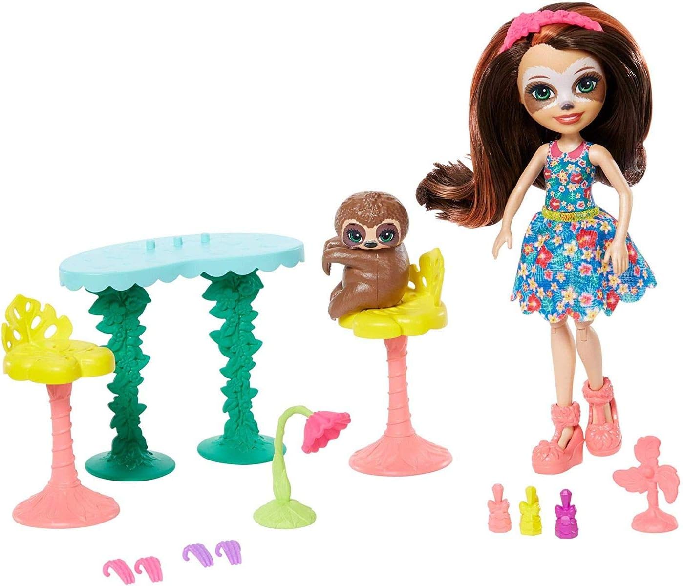 Thumbnail 2 de Enchantimals GFN54 Slow-Down Salon Playset with Sela Sloth and Treebody