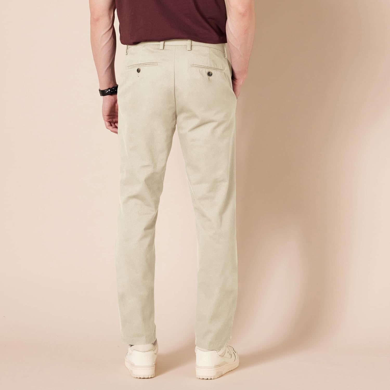 Thumbnail 1 de Amazon Essentials Herren Knitterfreie Flatfront-Chinohose in schmaler Passform