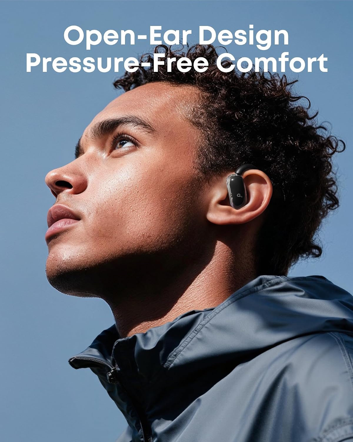 Detalle 2 de Soundcore V40i de Anker 🎧 Auriculares abiertos con IP55 y 21h