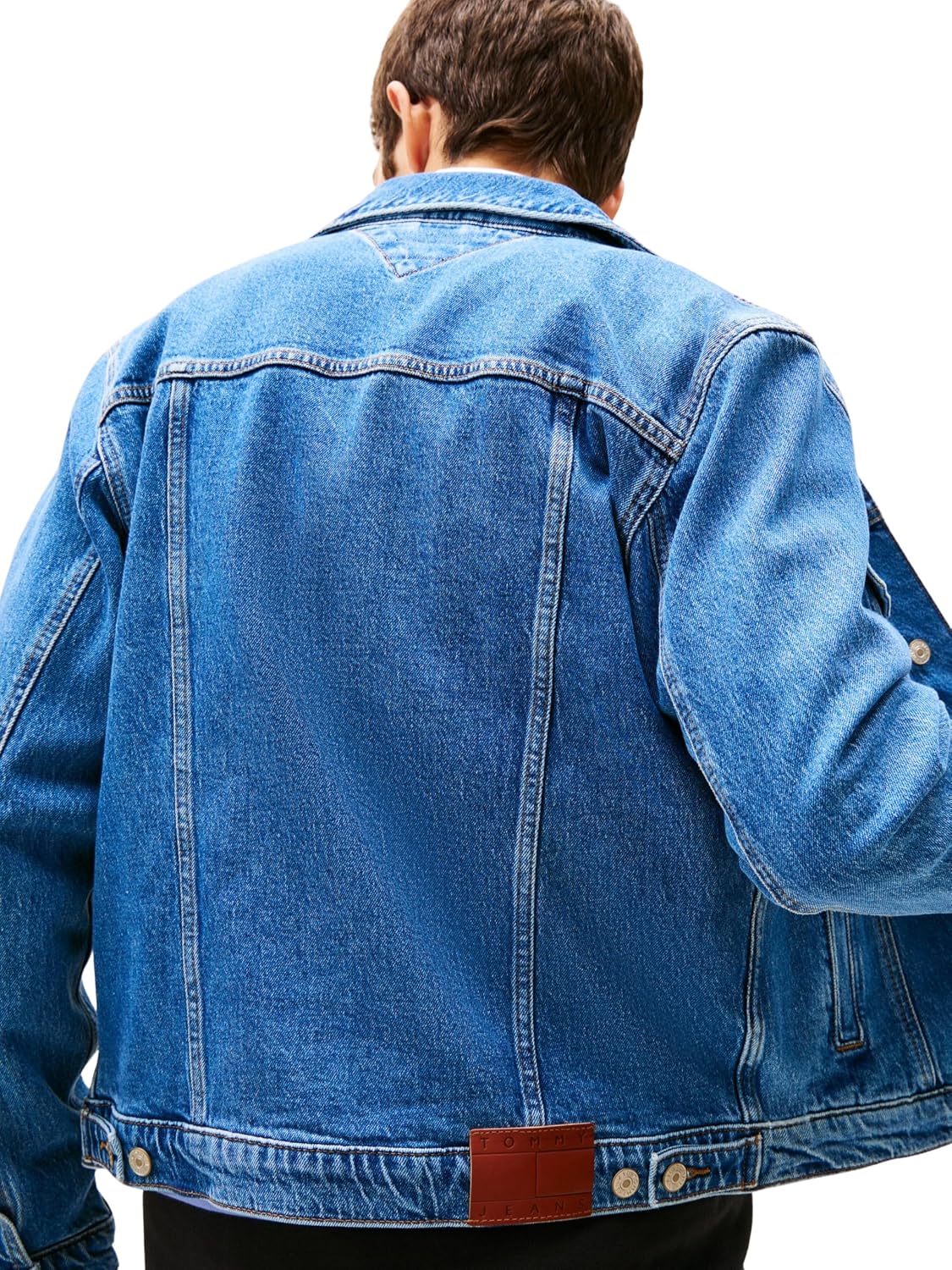 Detalle de Tommy Jeans Ryan Giacca Trucker unisex