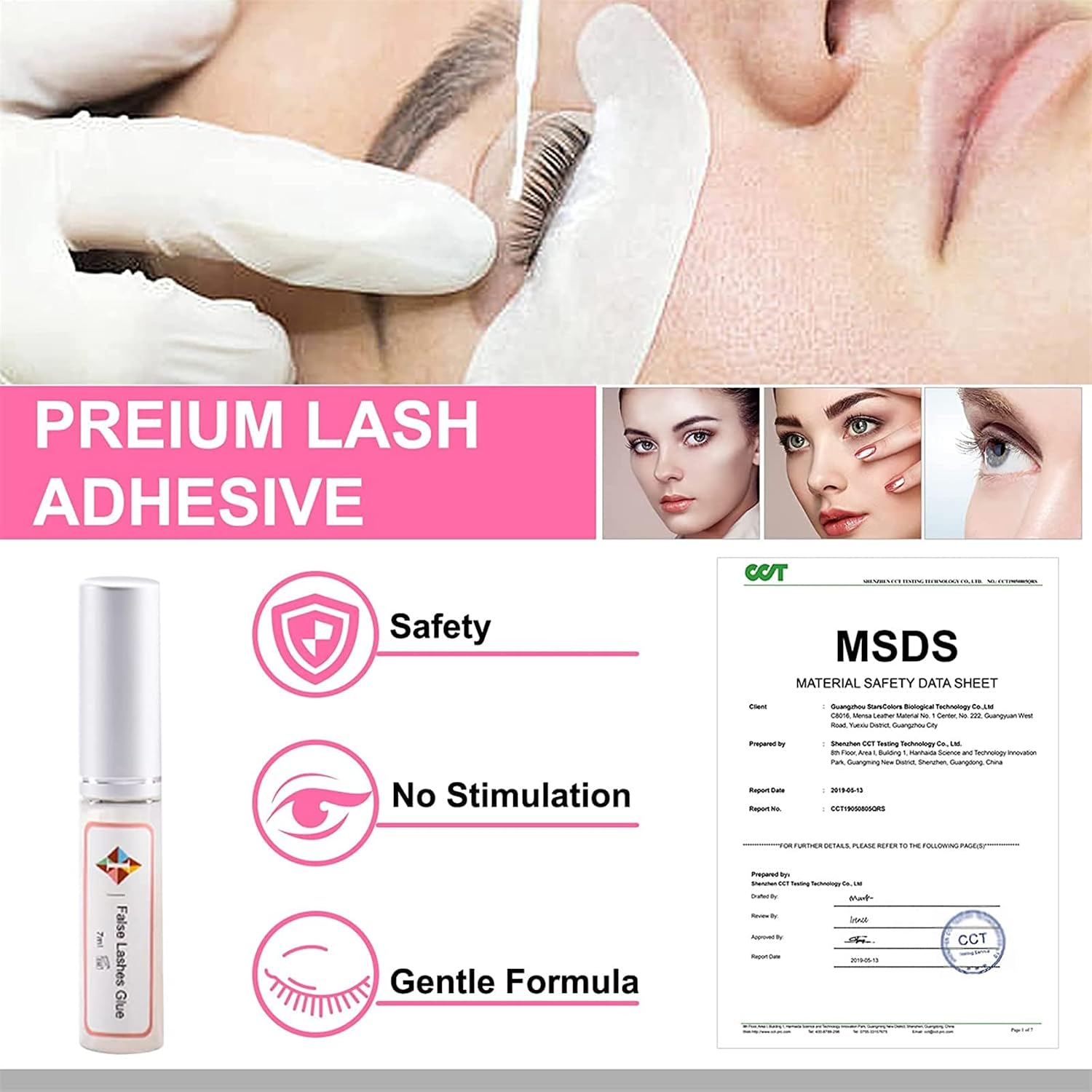 Detalle 2 de Bestauty Kit Laminazione Ciglia – Kit professionale semipermanente per ciglia