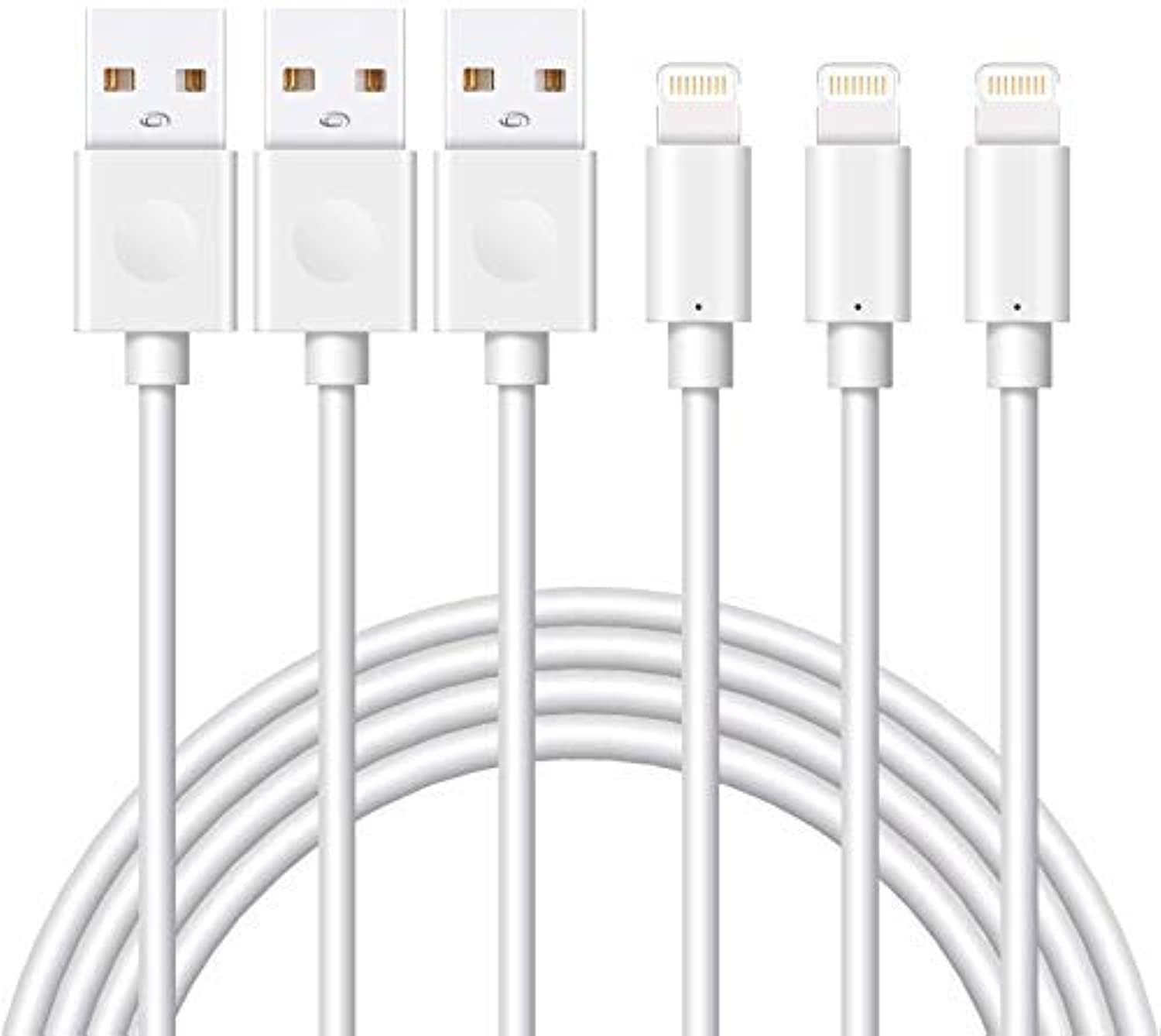 Thumbnail 6 de GlobaLink kabel Lightning MFi, 3 sztuki po 1 m, biały do iPhone’a i iPada