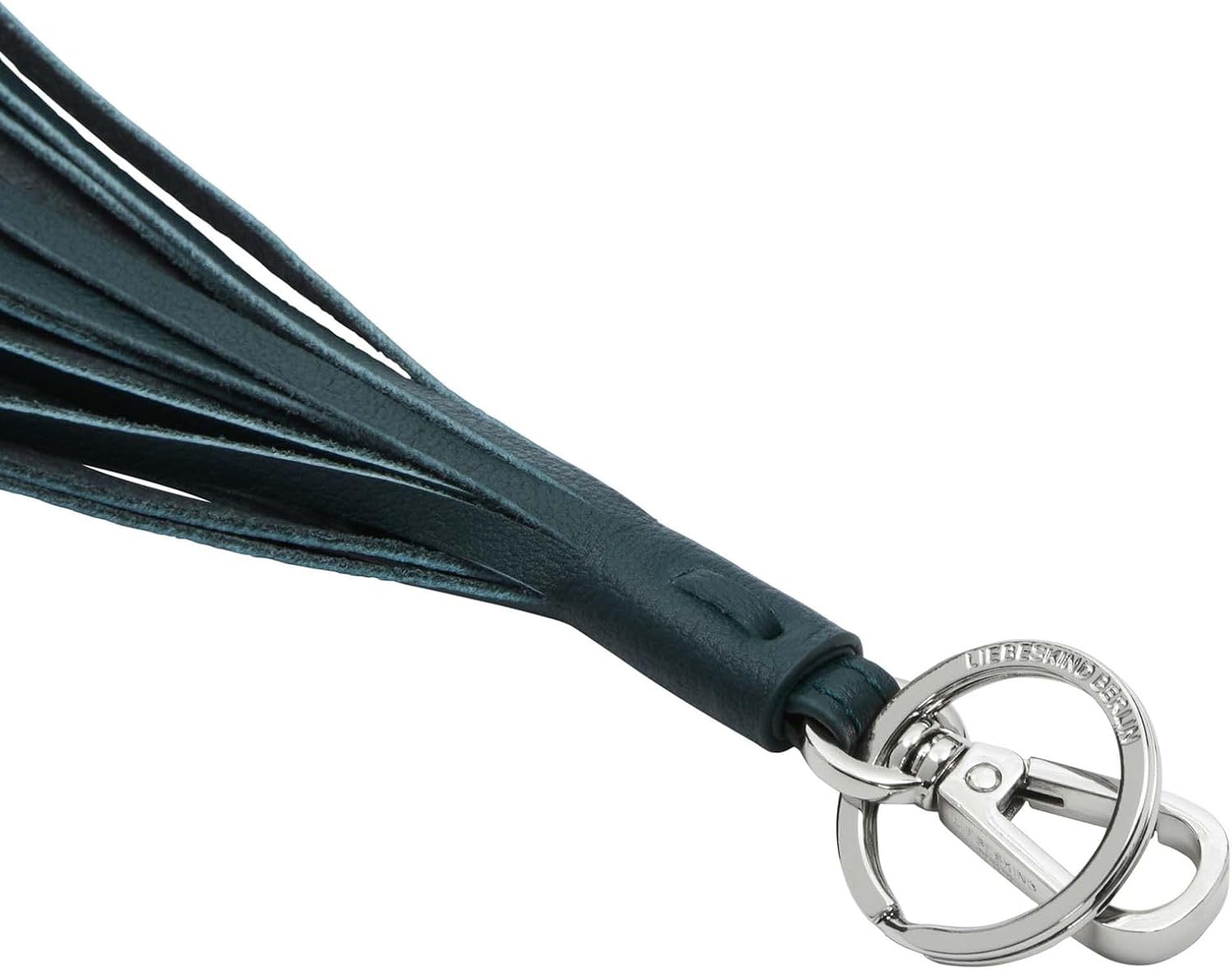 Detalle 2 de LIEBESKIND Damen Short Keyring Harris Pendant – Leder-Schlüsselanhänger im Geschenkkarton (1er Pack)