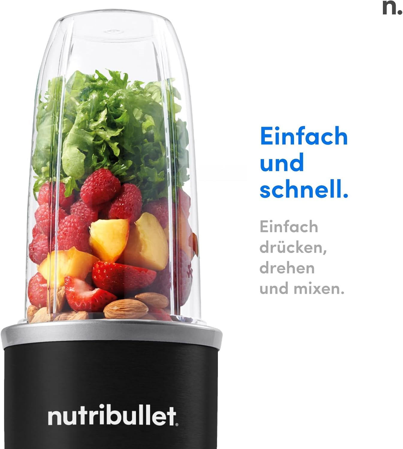 Detalle de nutribullet Pro Smoothiemixer NB904B 900 Watt
