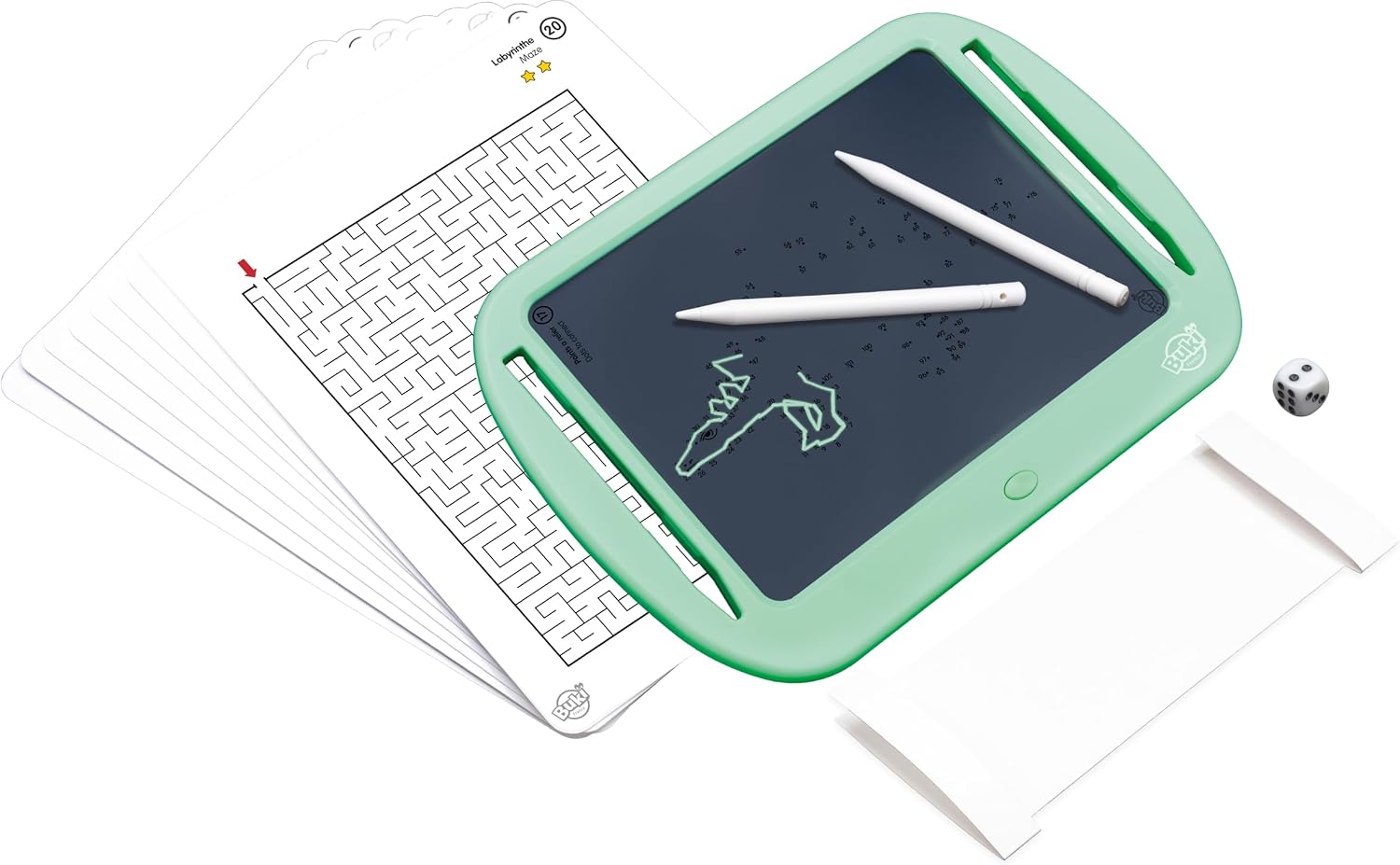 Detalle 2 de BUKI 6208 – Spiel-Tablet mit 20 Spielen zum Mitnehmen